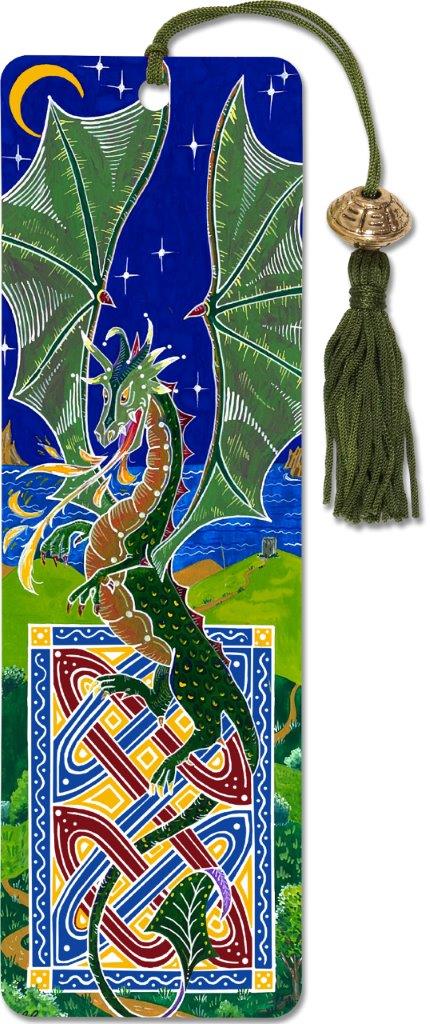 Peter Pauper Beaded Bkmk Dragon