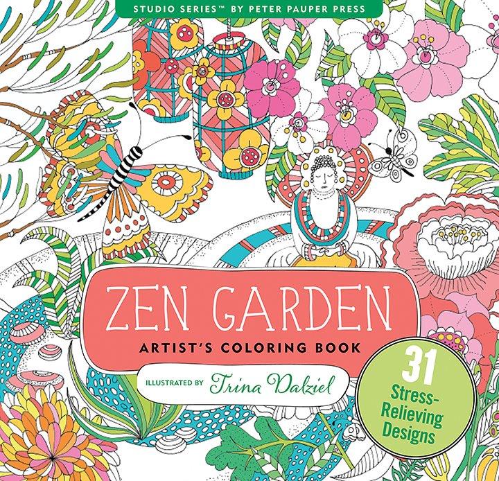 Peter Pauper Color Bk Zen Garden