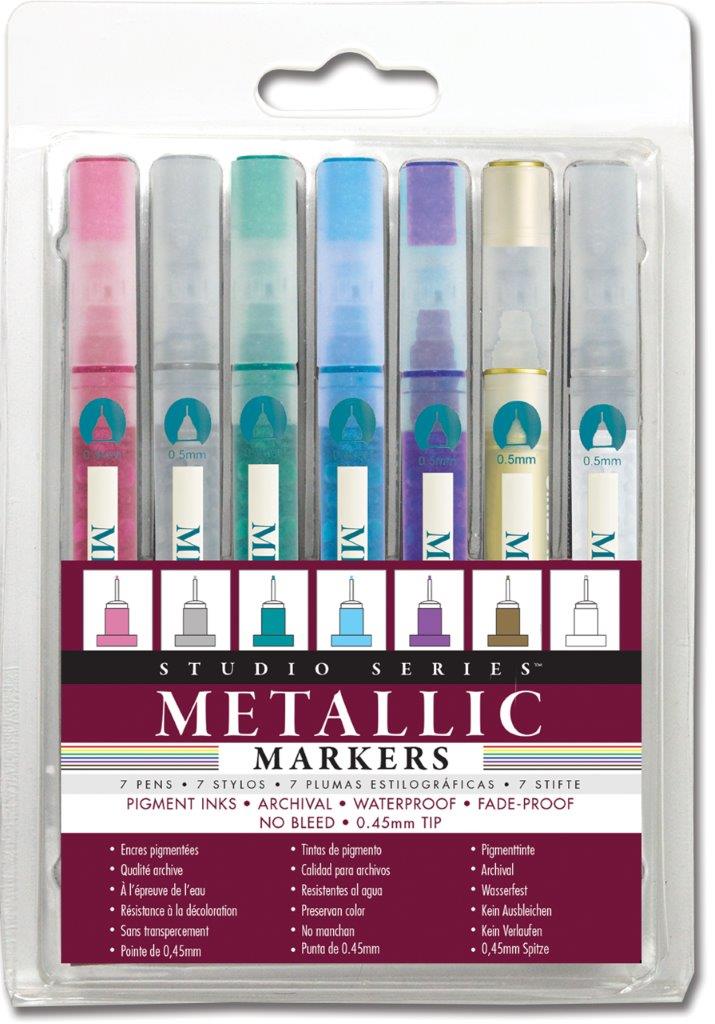 Peter Pauper Studio Series Metallic Markers