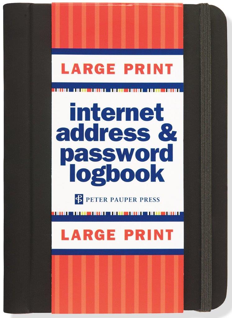 Peter Pauper Internet Log Bk Large Print