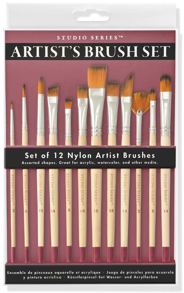 Peter Pauper Studio Series Artists Paintbrush