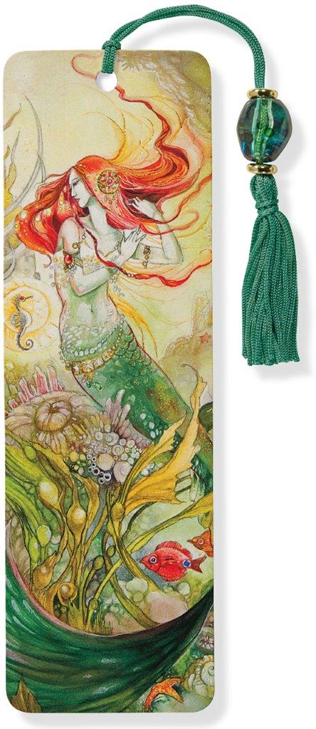 Peter Pauper Beaded Bkmk Mermaid