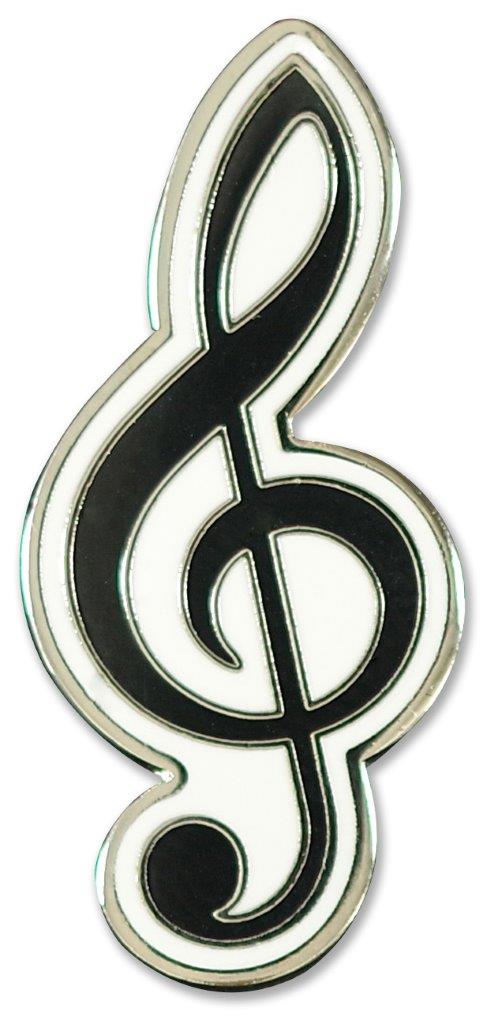 Peter Pauper Enamel Pin Treble Clef
