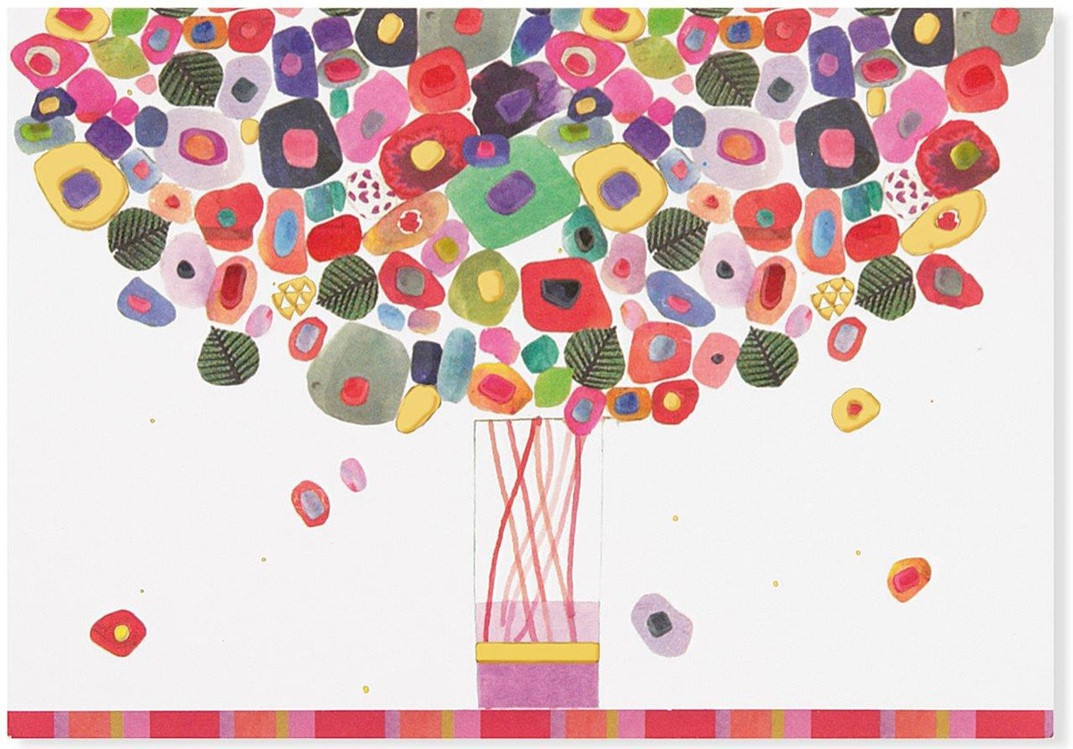 Peter Pauper Note Card Candy Bouquet