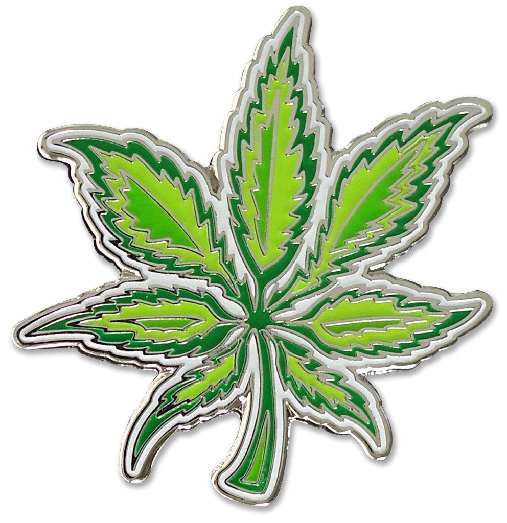 Peter Pauper Enamel Pin Weed