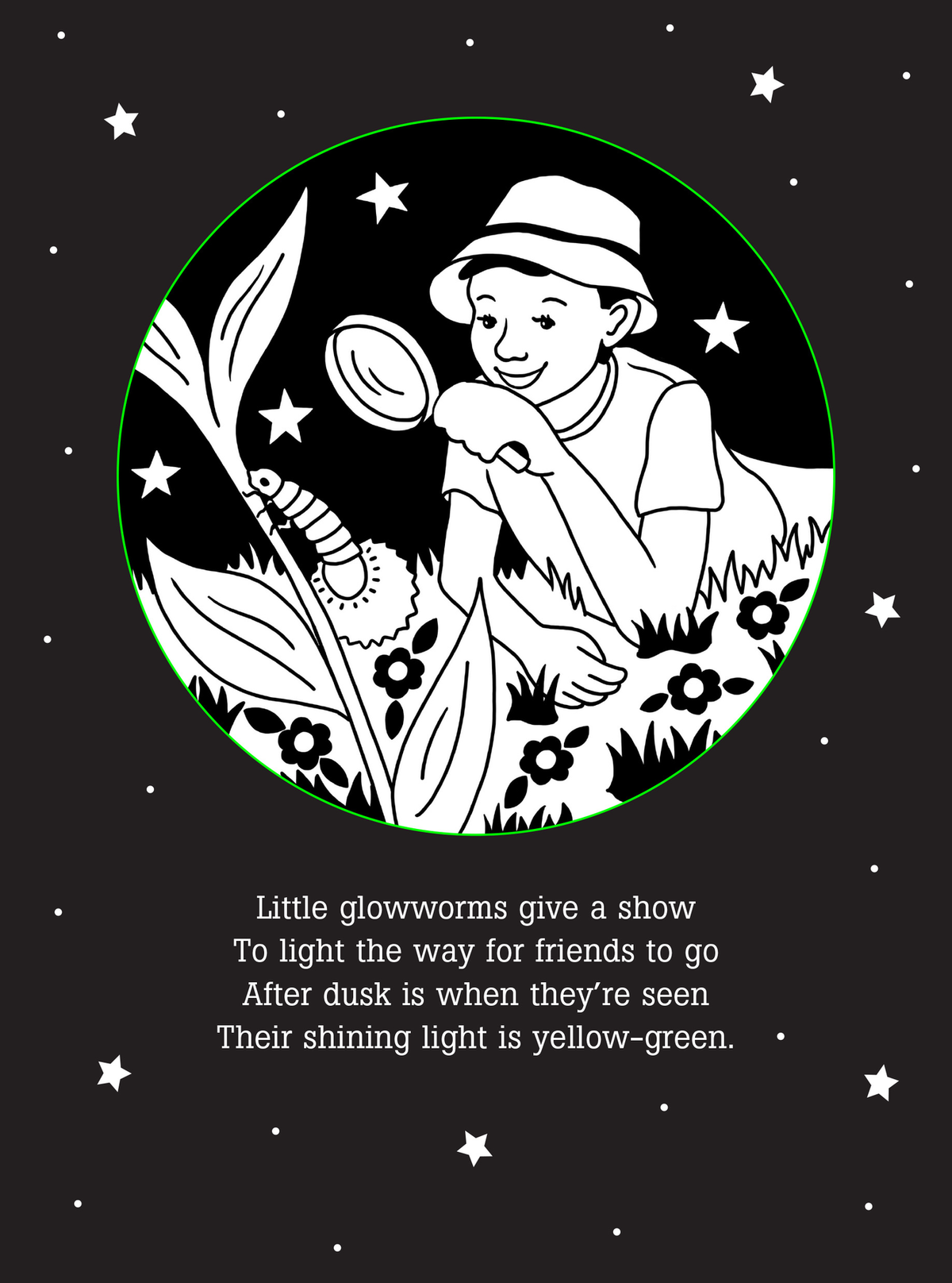 Things That Glow - A Bedtime Shadow Book (Peter Pauper Press)