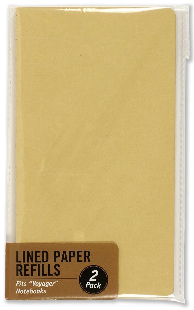 Peter Pauper Jrnl Voyager Refill Lined