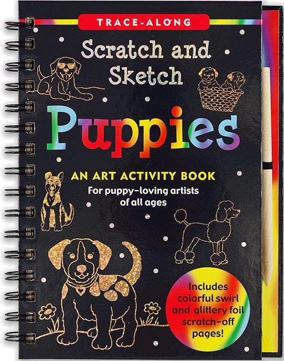 Peter Pauper Scratch &amp; Sketch Puppies