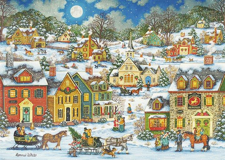 Peter Pauper Dlx Bx: Festive Village