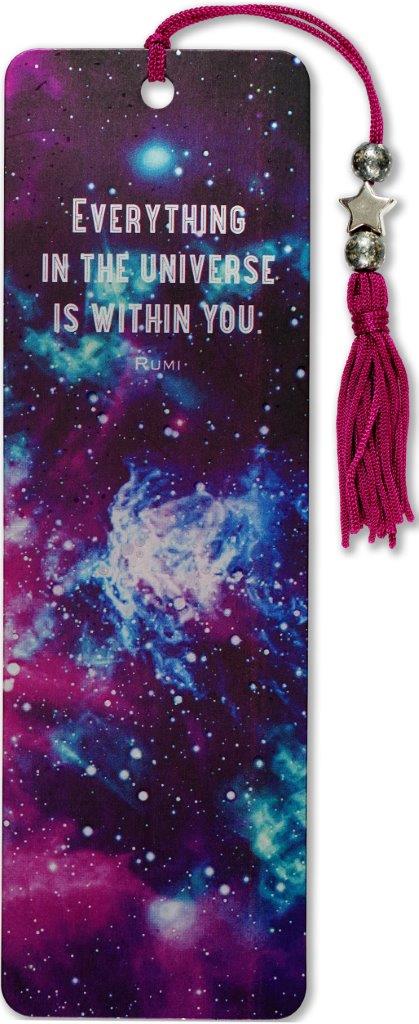 Peter Pauper Beaded Bkmk Galaxy