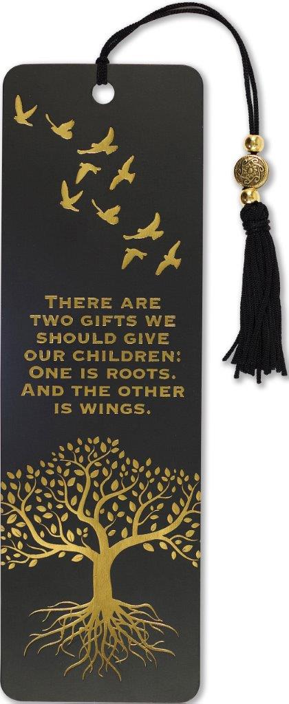 Peter Pauper Beaded Bkmk Roots & Wings