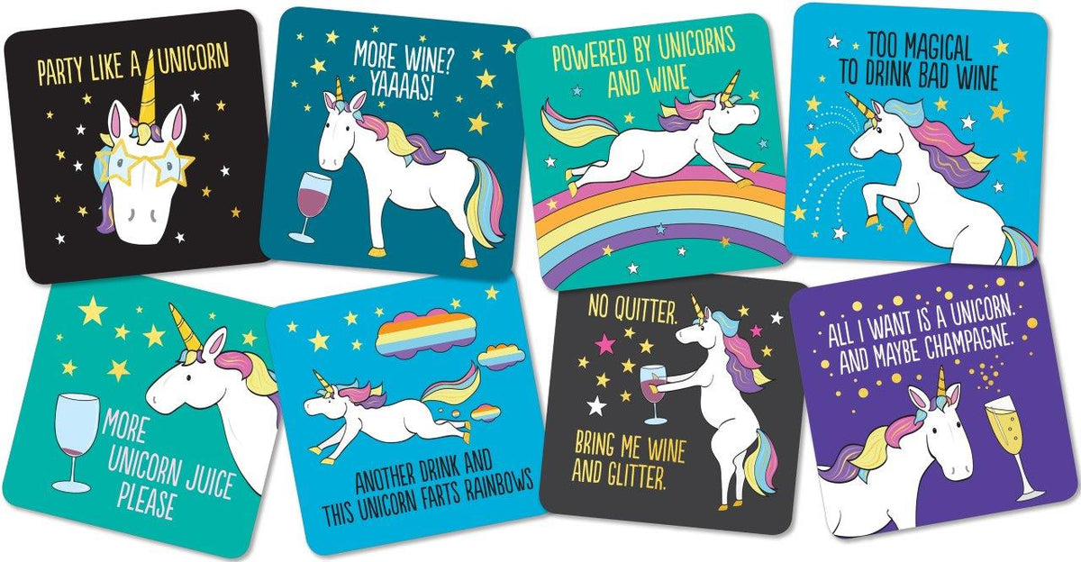 Peter Pauper Coasters Unicorn