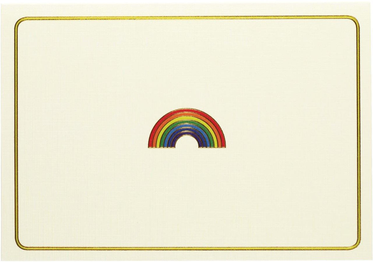 Peter Pauper Note Card Rainbow