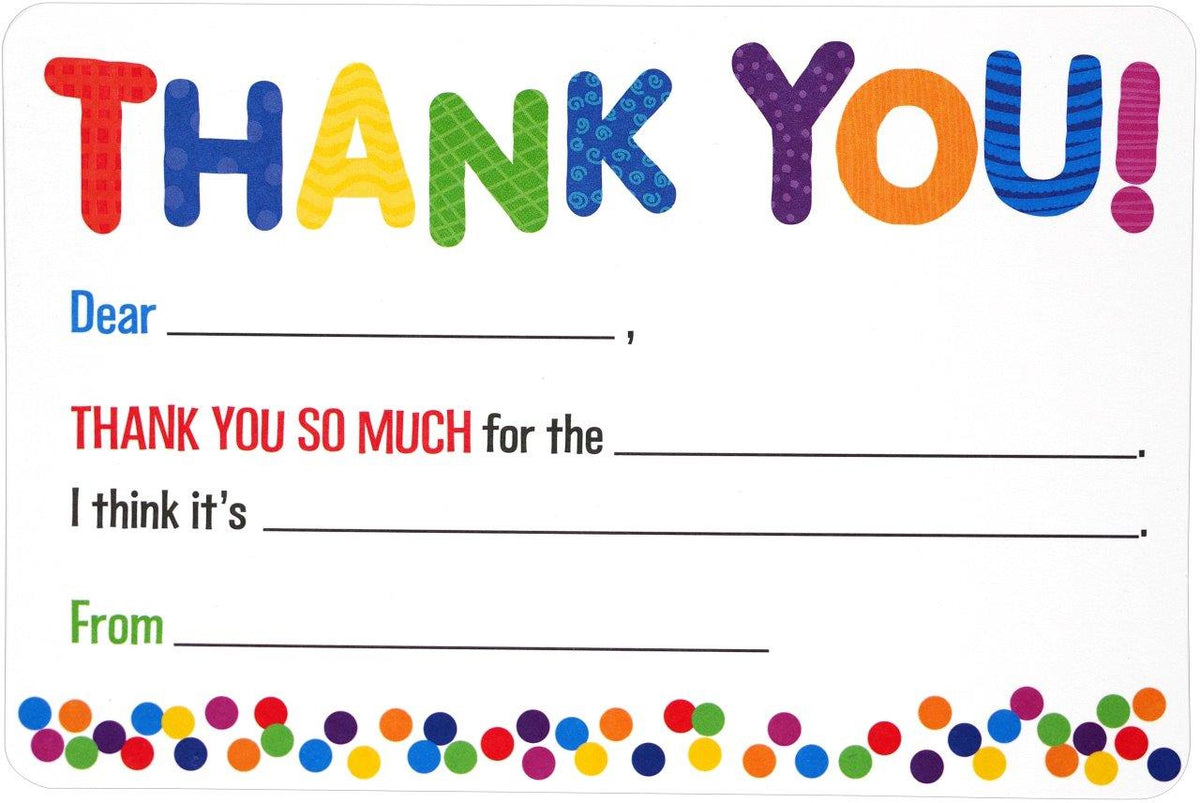 Peter Pauper Thank You Note Childrens