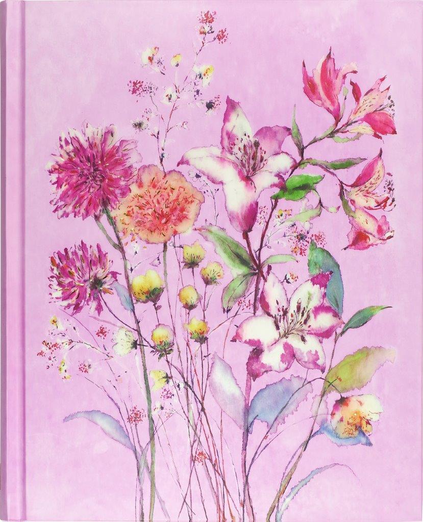 Peter Pauper Jrnl O/S Purple Wildflowers