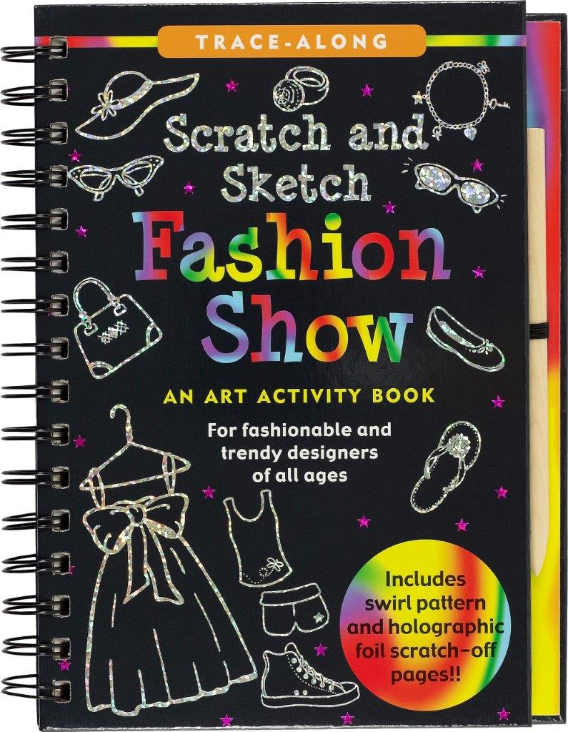 Peter Pauper Scratch &amp; Sketch Fashion