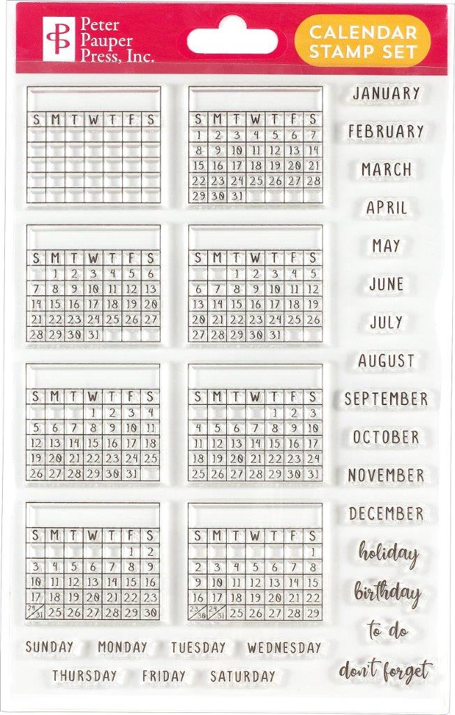 Peter Pauper Stamps Calendars