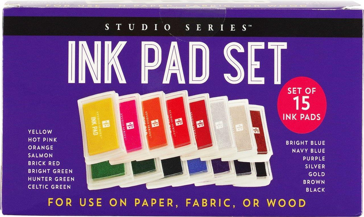 Peter Pauper Ink Pad Stamp Set