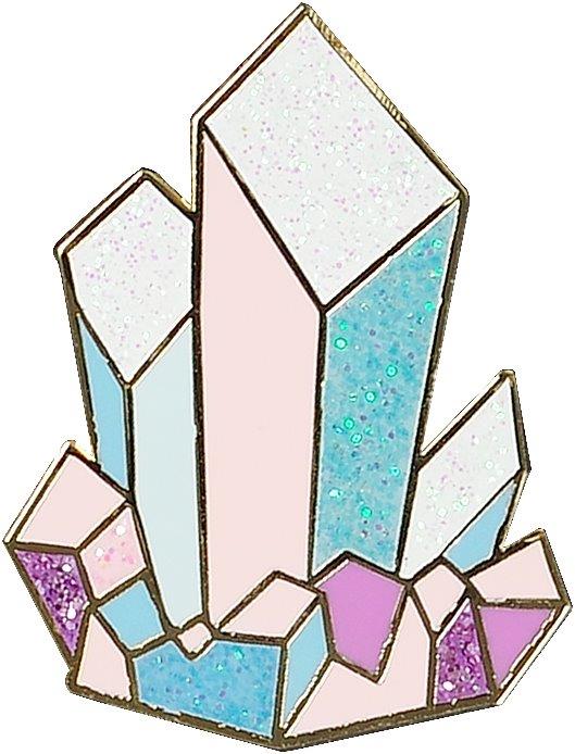 Peter Pauper Enamel Pin Crystals