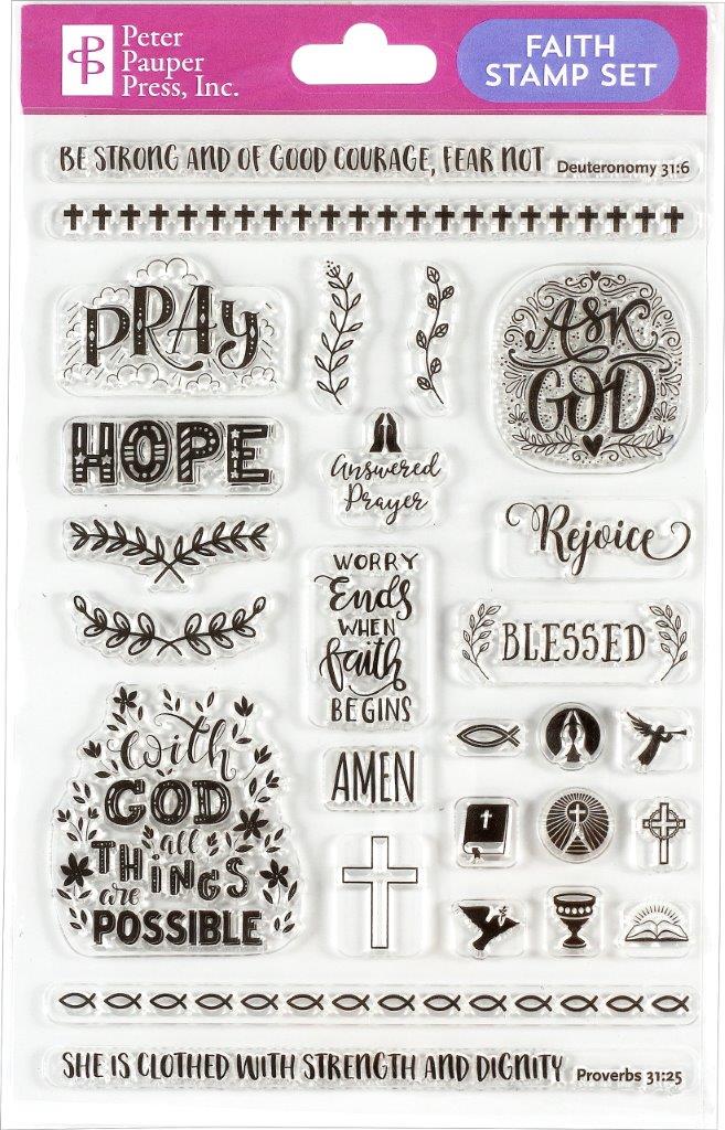 Peter Pauper Stamps Faith