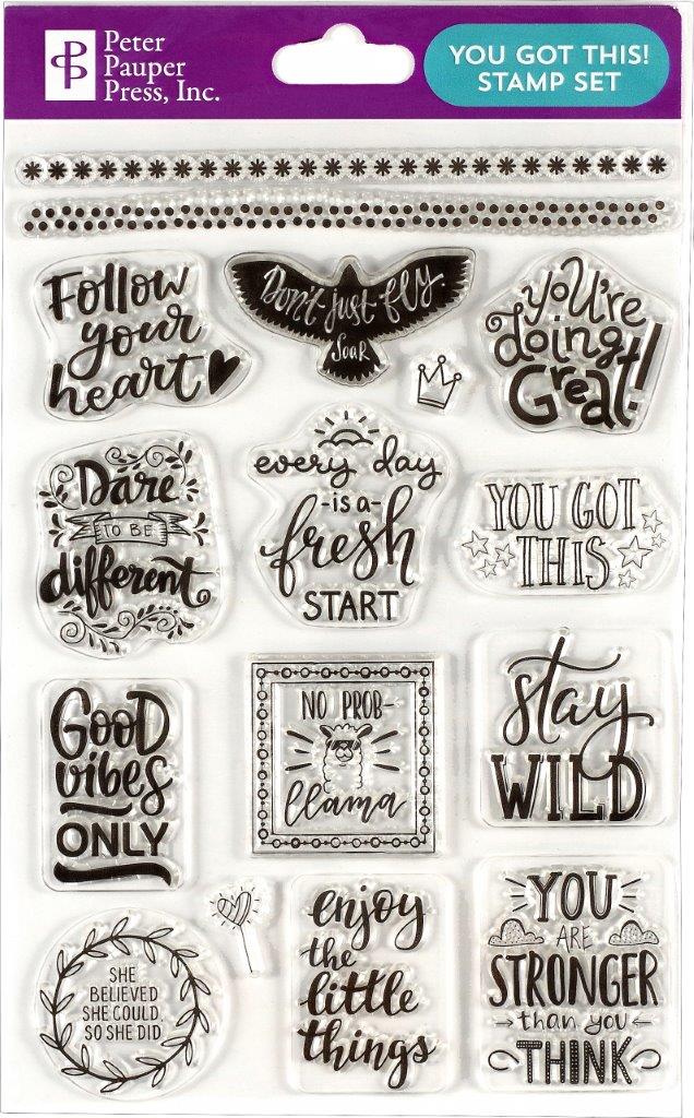 Peter Pauper Stamps You Got This