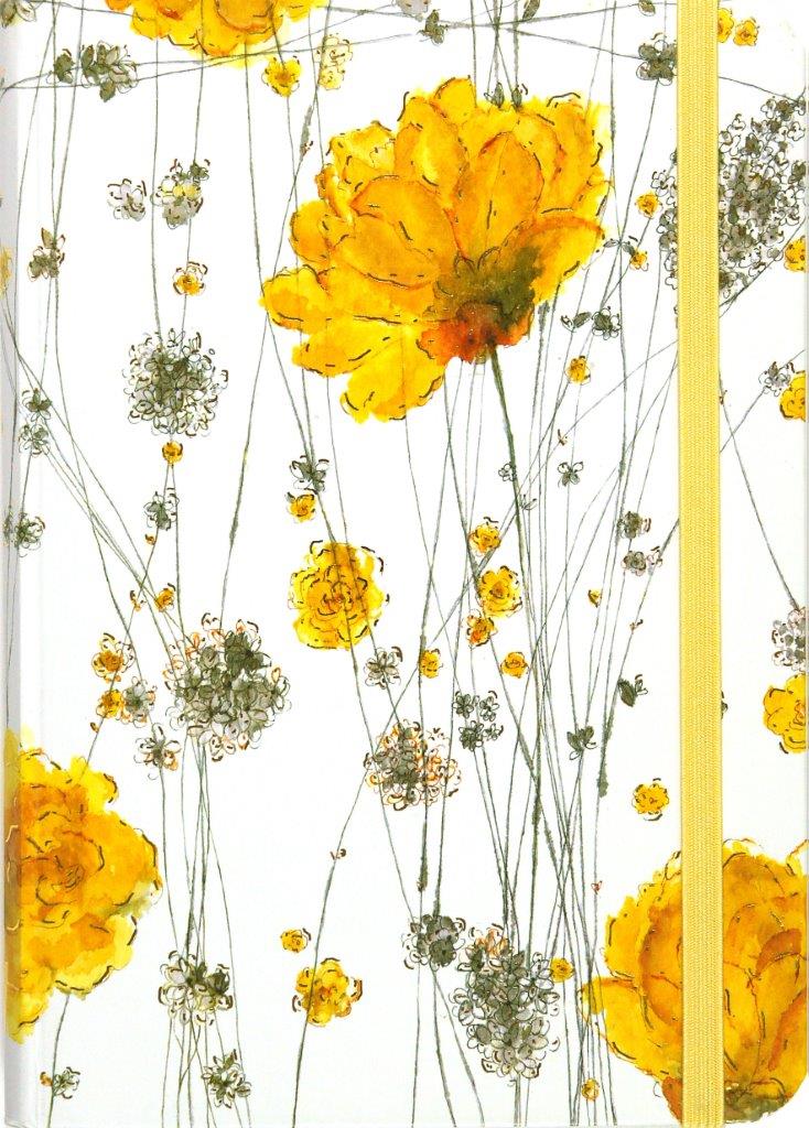 Peter Pauper Sm Jrnl Yellow Flowers