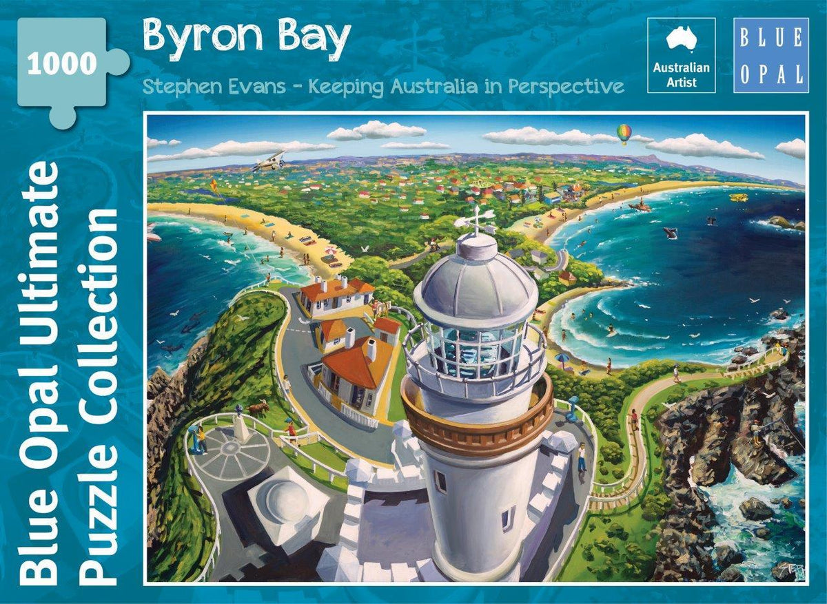 Blue Opal Stephen Evans Byron Bay 1000pc Puzzle