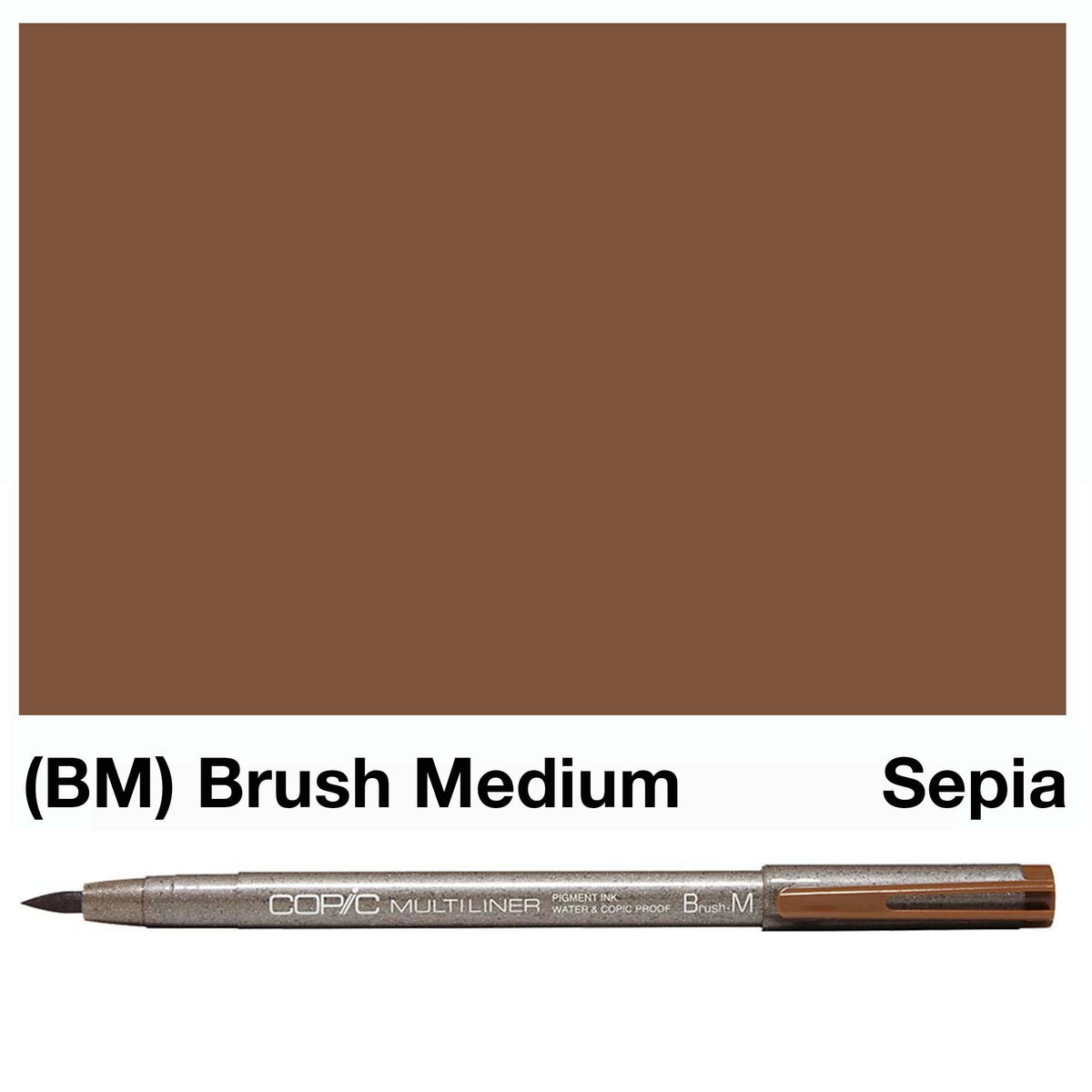 Copic Brush Liner Medium Sepia