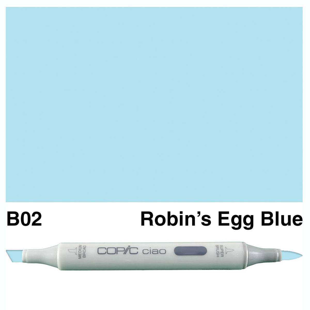 Copic Ciao B02-Robins Egg Blue