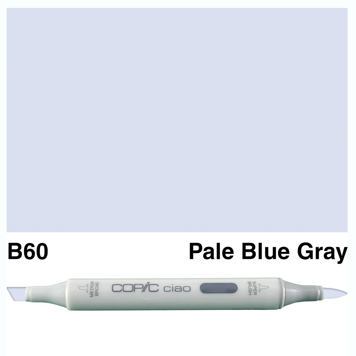 Copic Ciao B60-Pale Blue Gray