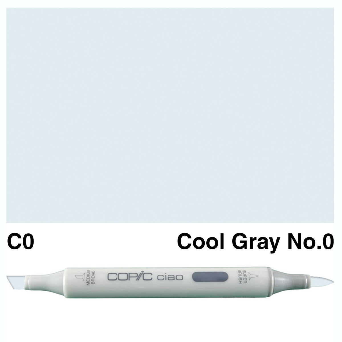 Copic Ciao C0-Cool Gray No.0