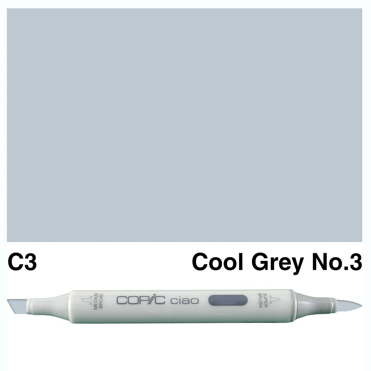 Copic Ciao C3-Cool Grey No.3