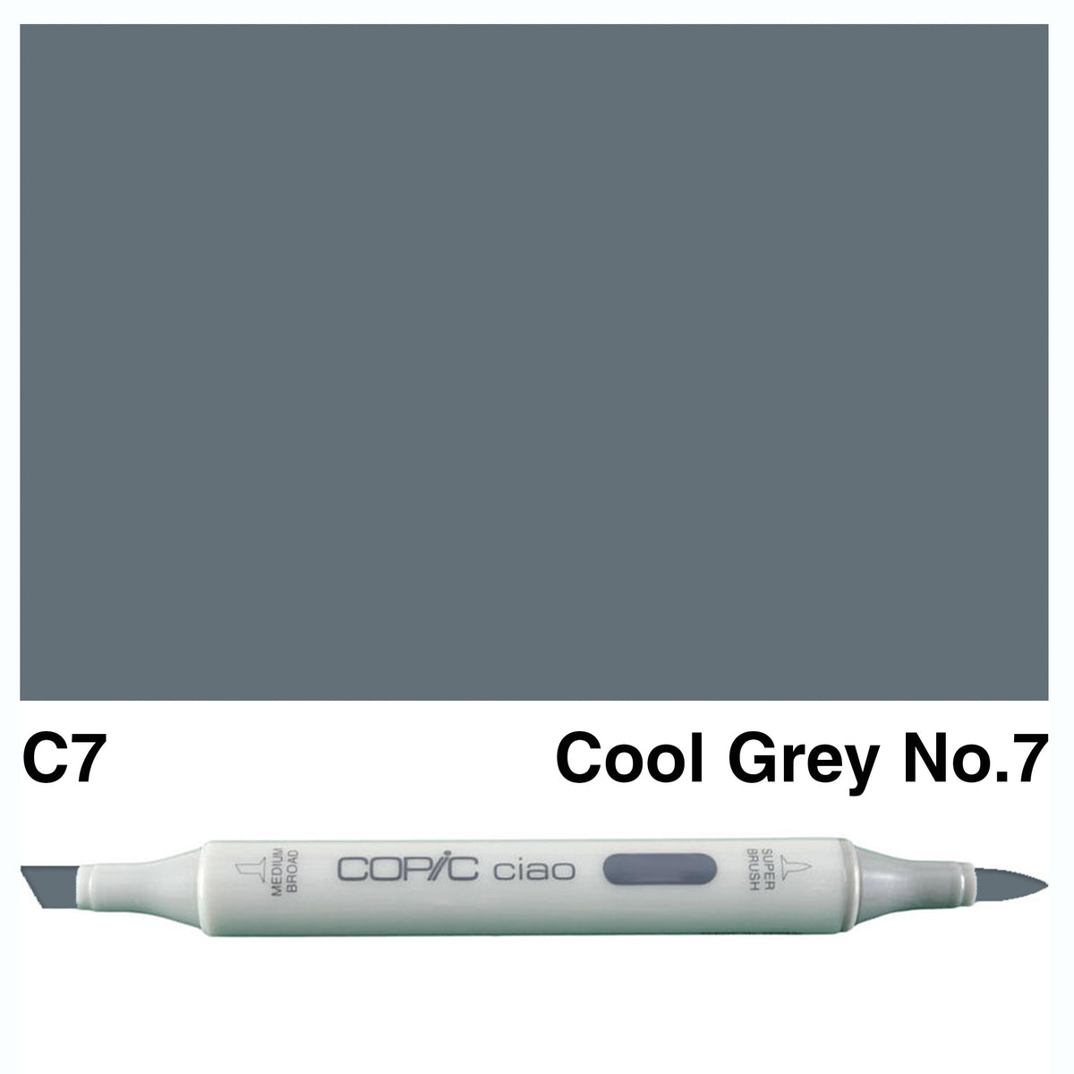 Copic Ciao C7-Cool Grey No.7