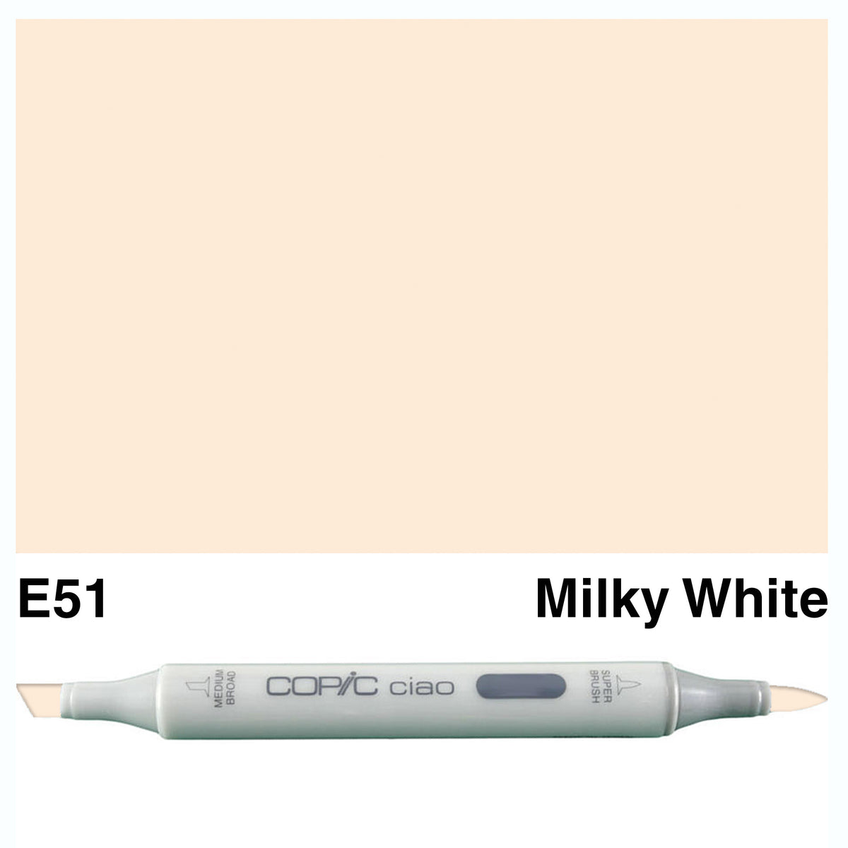 Copic Ciao E51-Milky White