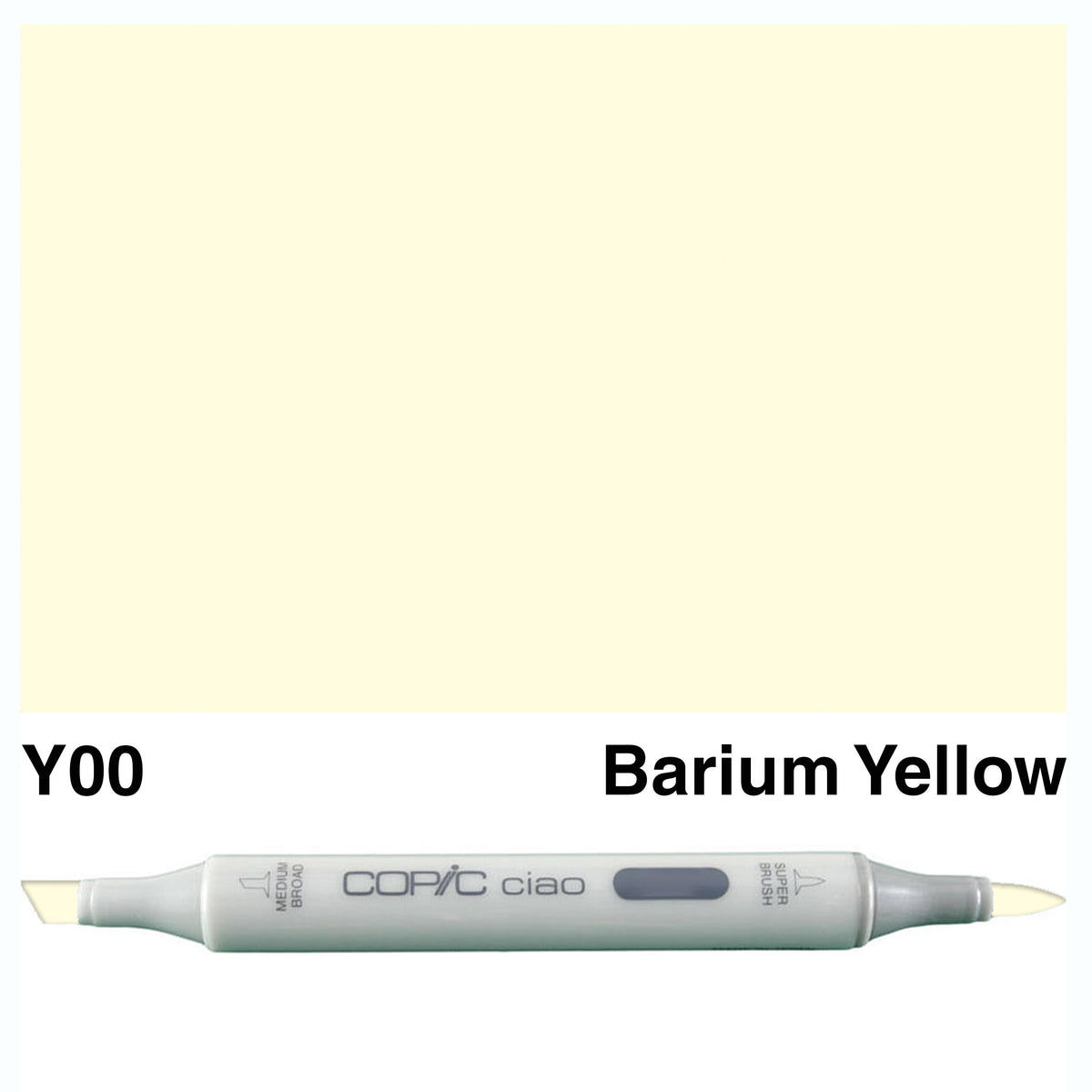 Copic Ciao Y00-Barium Yellow