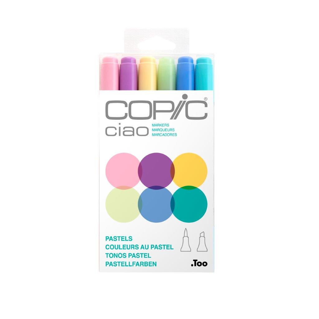 Copic Ciao Set 6 Pastels