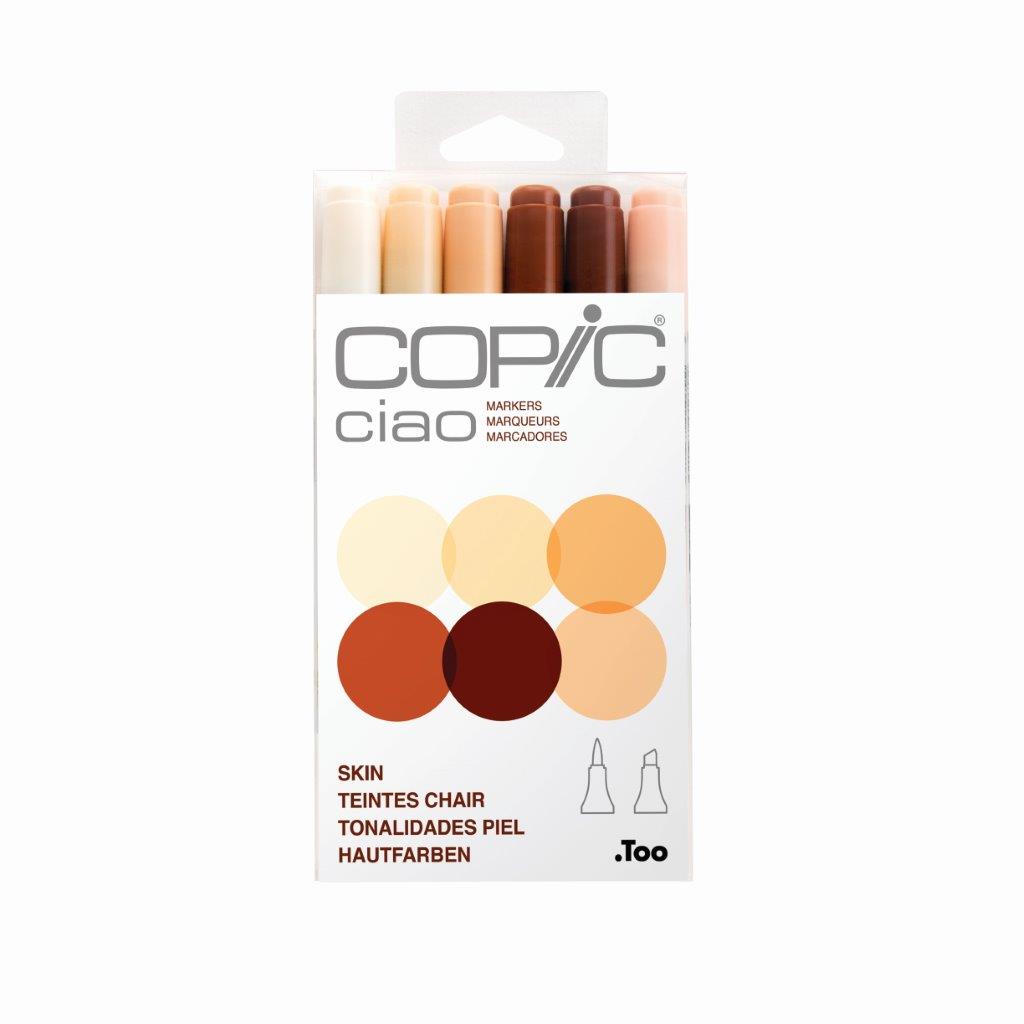 Copic Ciao Set 6 Skin Tones