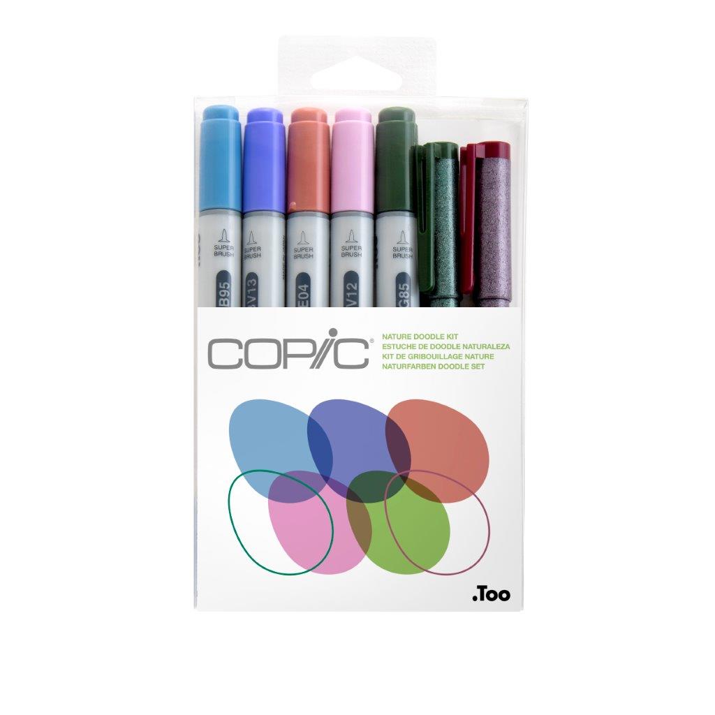 Copic Ciao Doodle Kit Nature 7pc