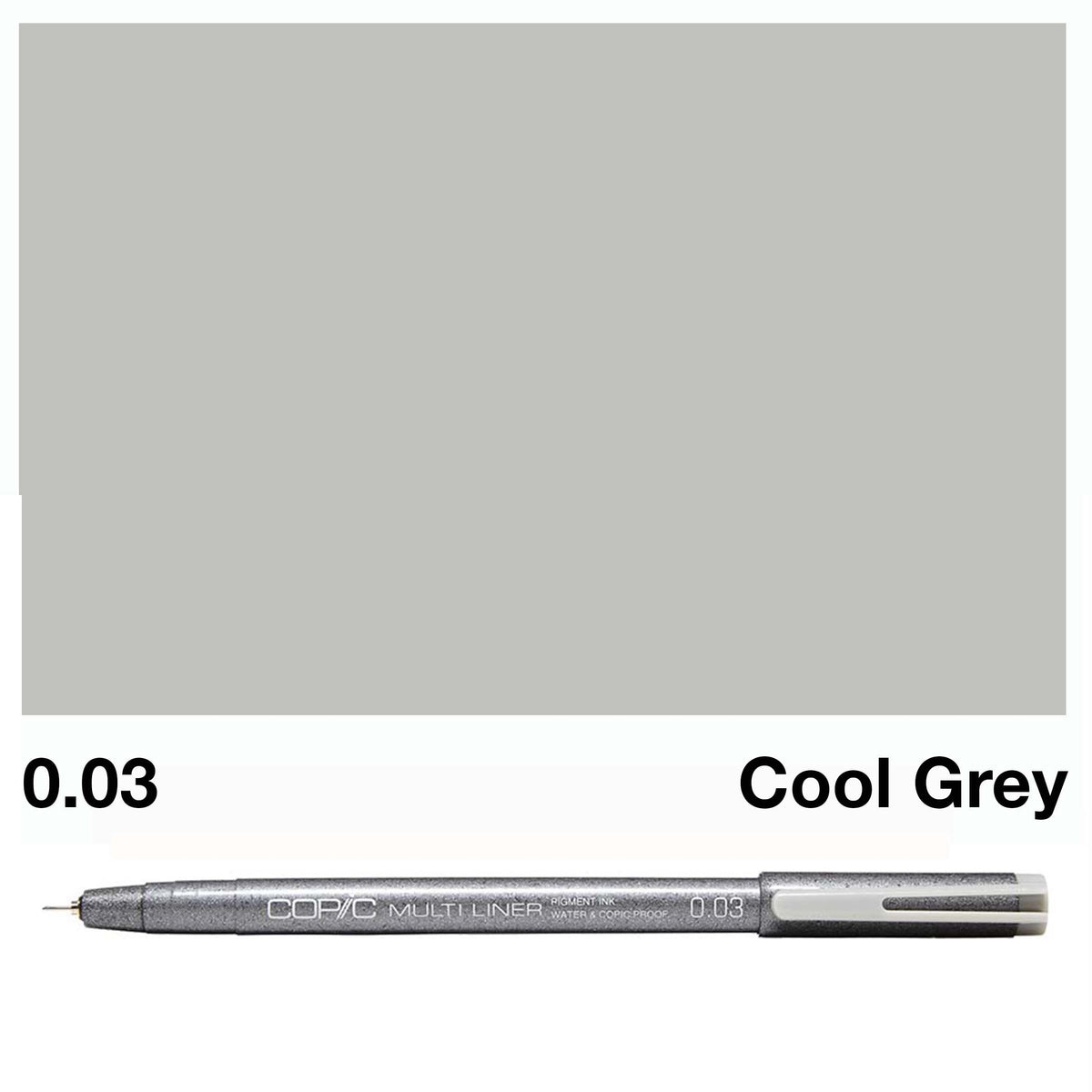 Copic Multiliner 0.03mm Cool Grey