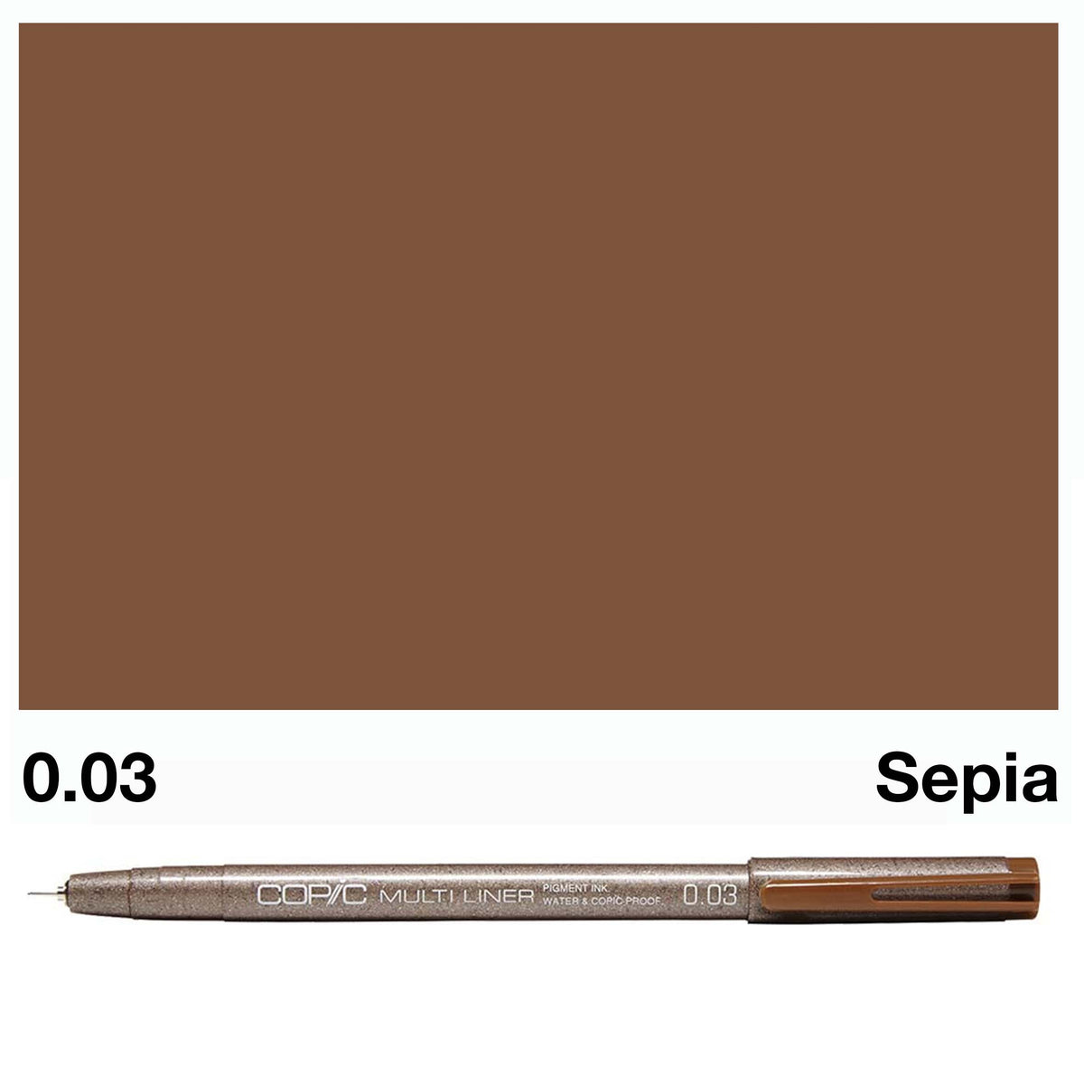 Copic Multiliner 0.03mm Sepia