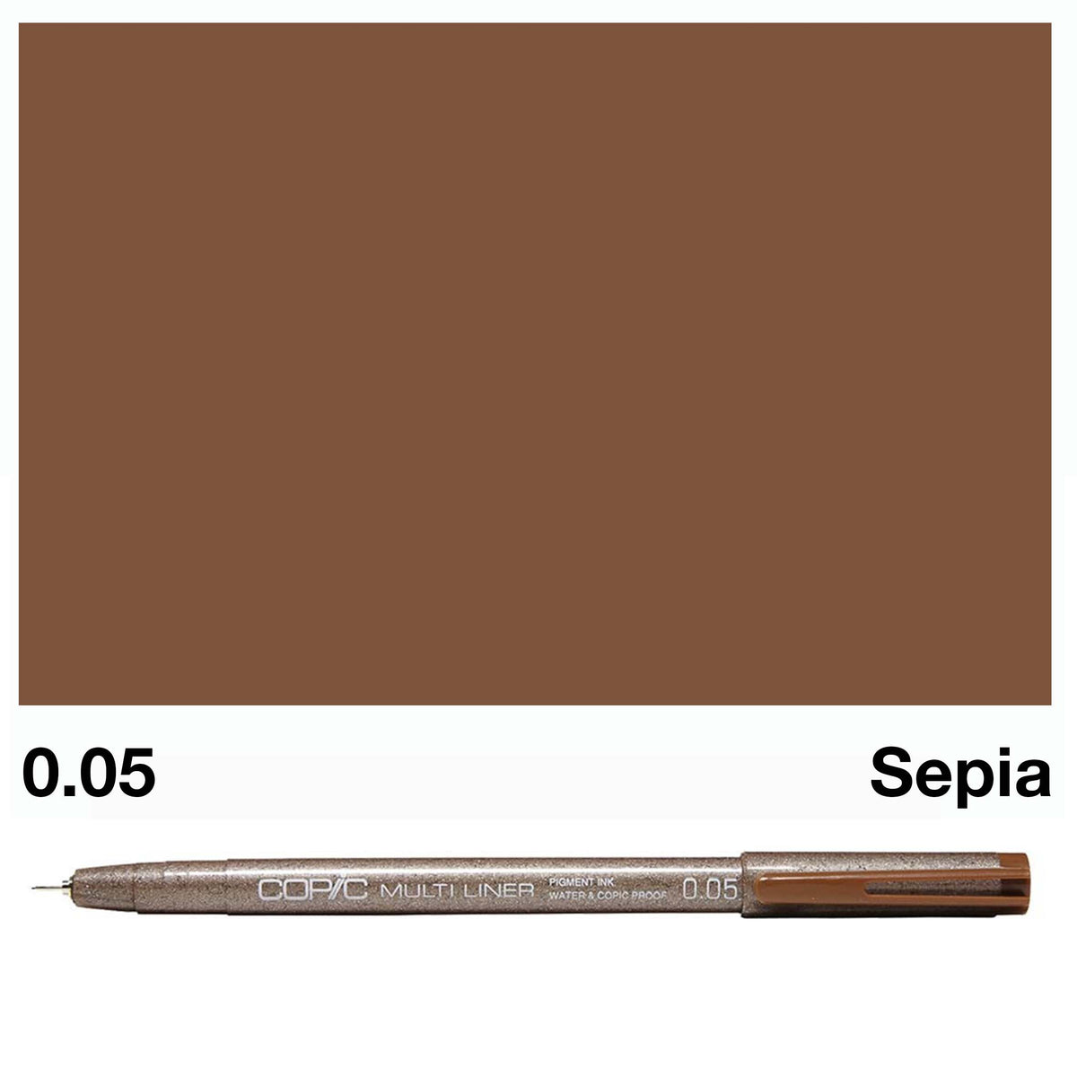 Copic Multiliner 0.05mm Sepia