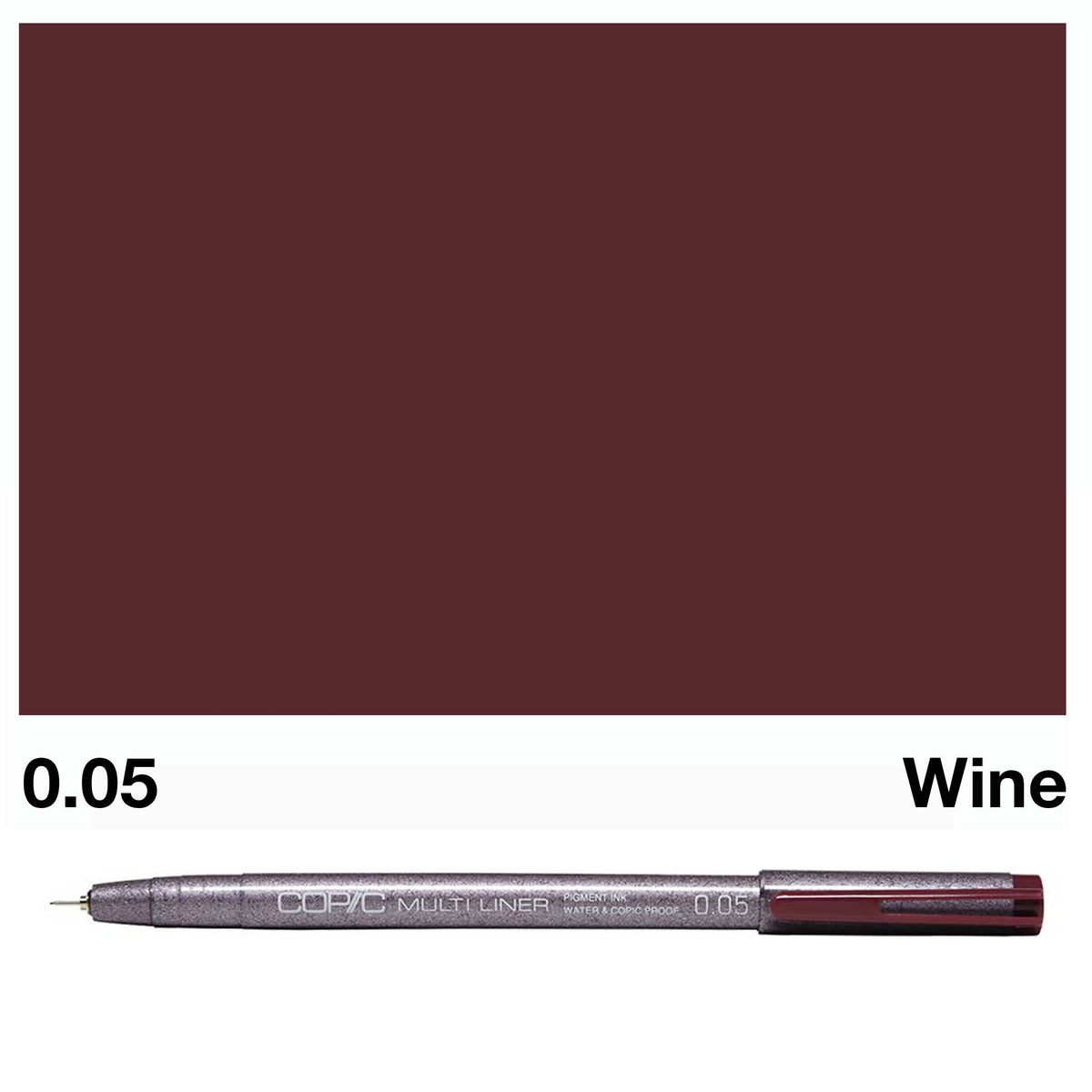 Copic Multiliner 0.05mm Wine