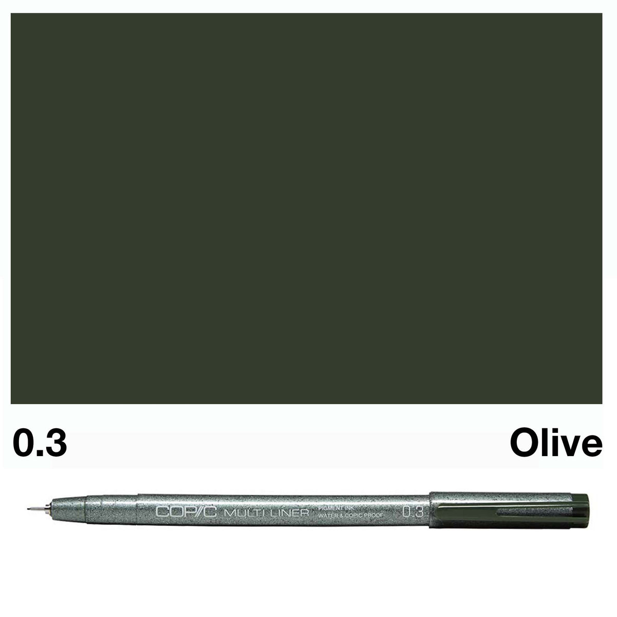 Copic Multiliner 0.3mm Olive