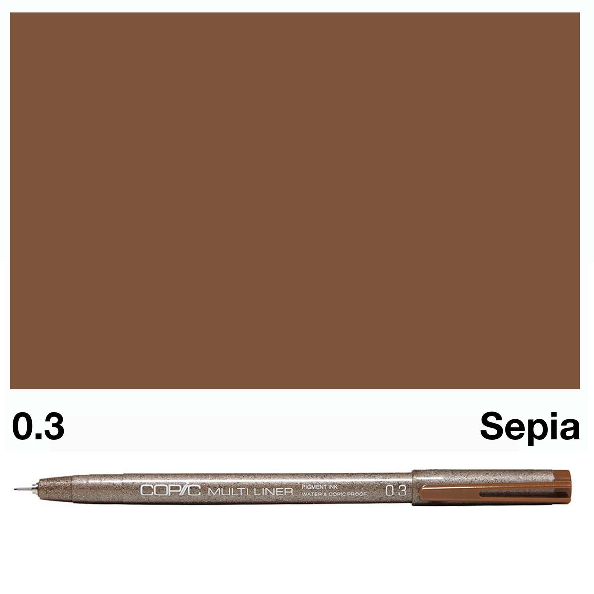 Copic Multiliner 0.3mm Sepia