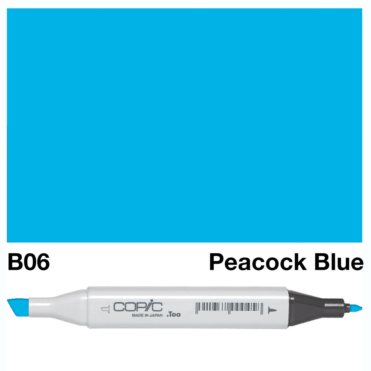 Copic Marker B06-Peacock Blue