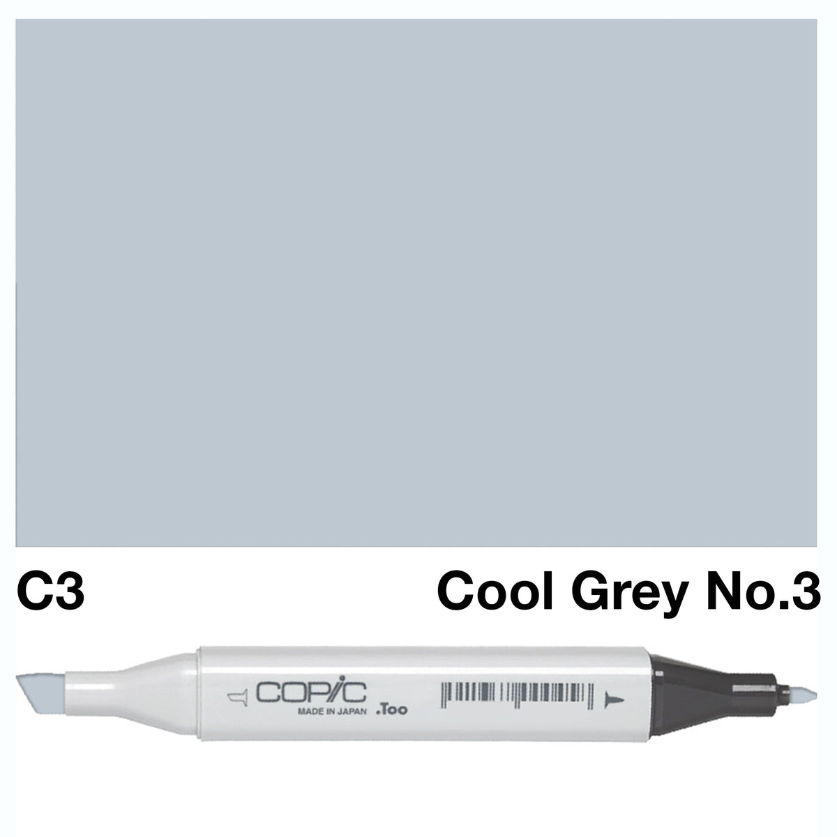 Copic Marker C3-Cool Gray No.3