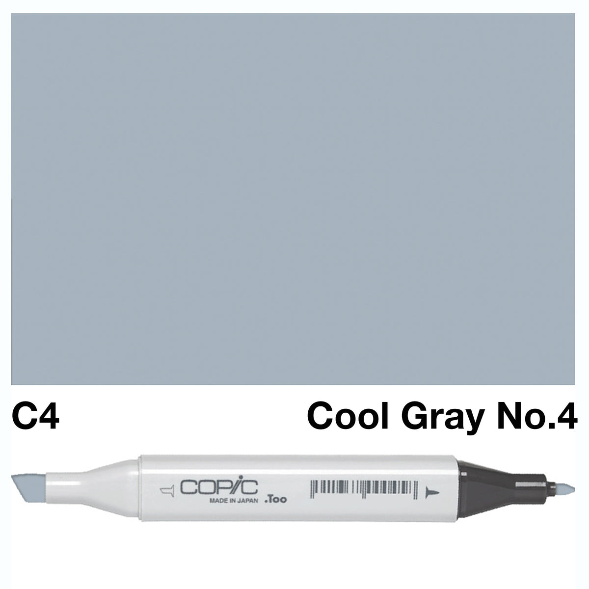 Copic Marker C4-Cool Gray No.4