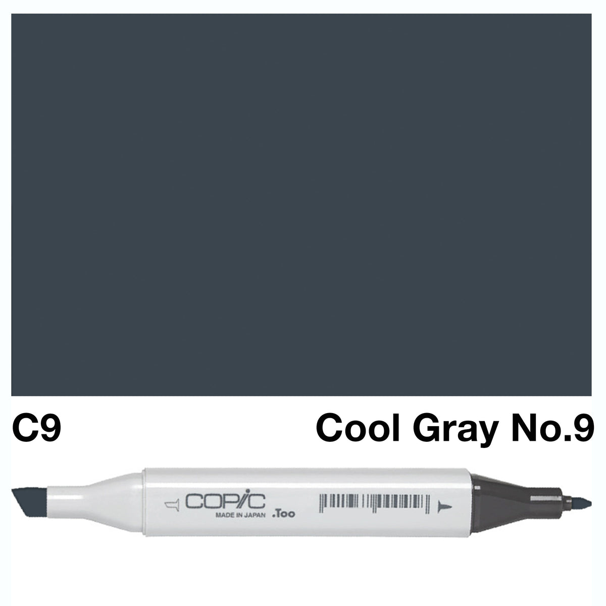 Copic Marker C9-Cool Gray No.9