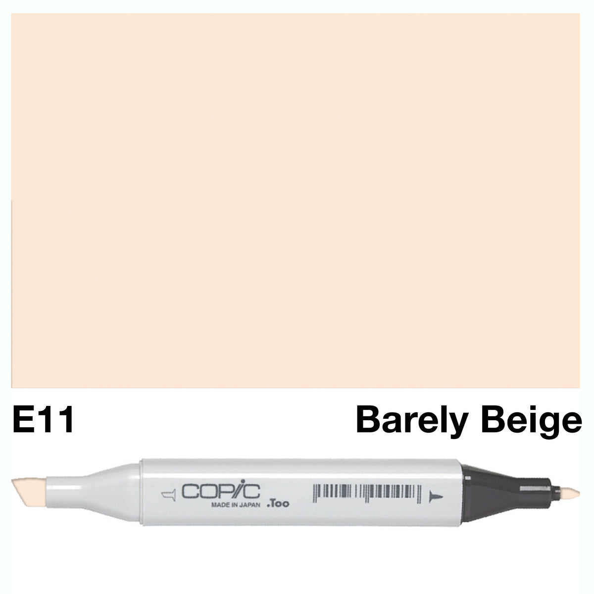 Copic Marker E11-Bareley Beige