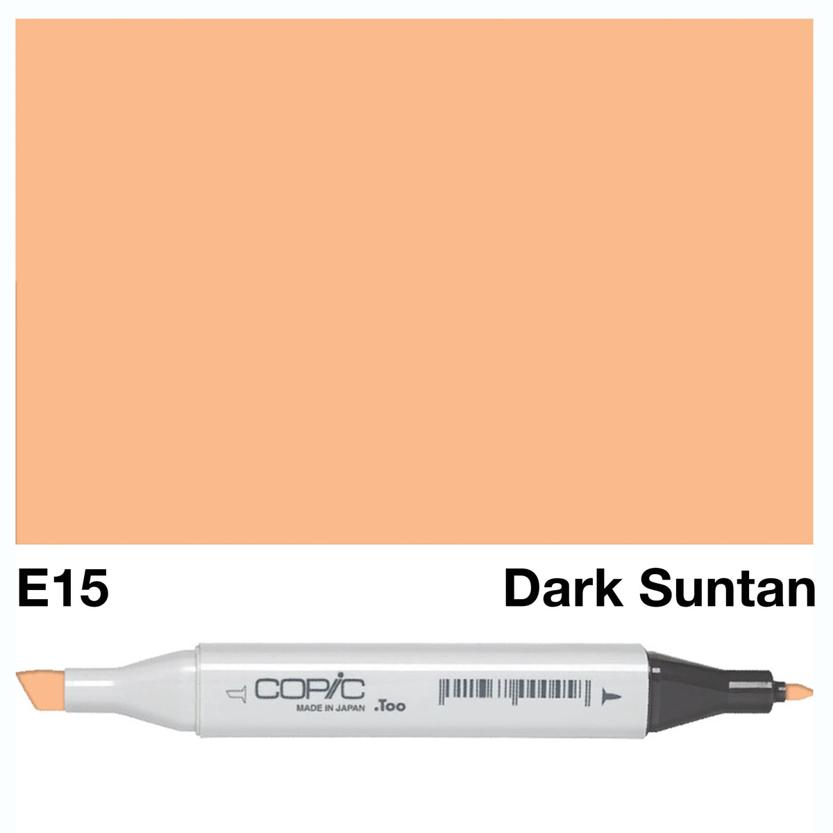 Copic Marker E15-Dark Suntan